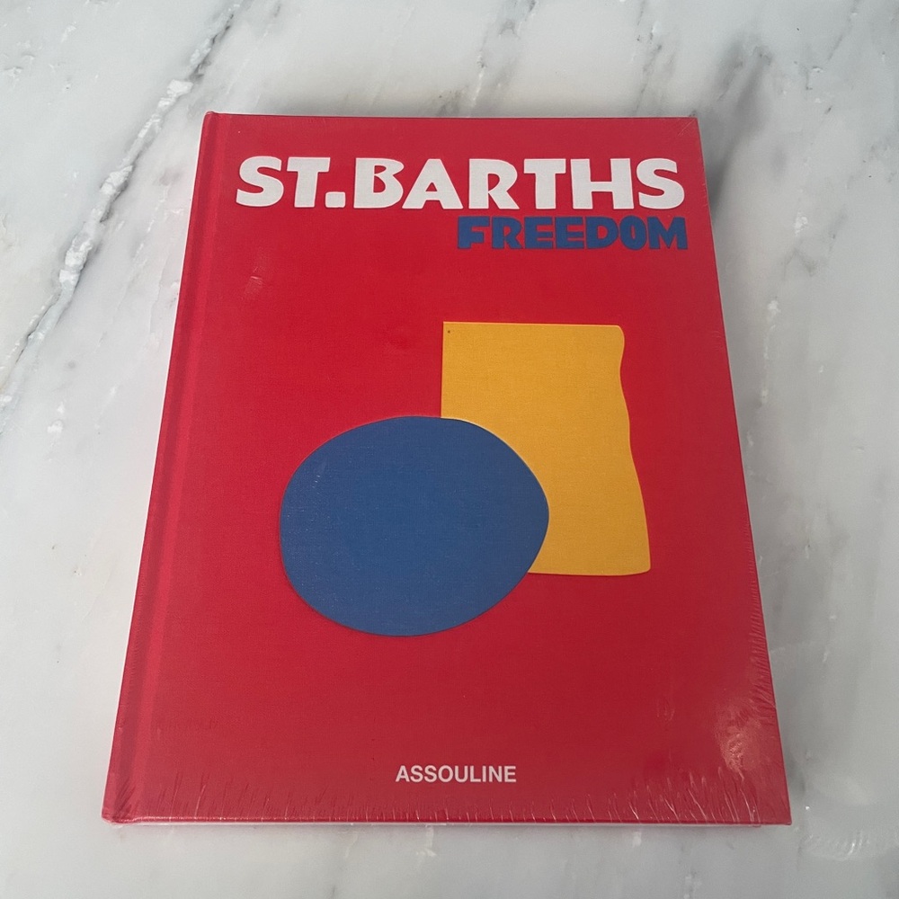 Unopened! Assouline St. Barths coffee table book
